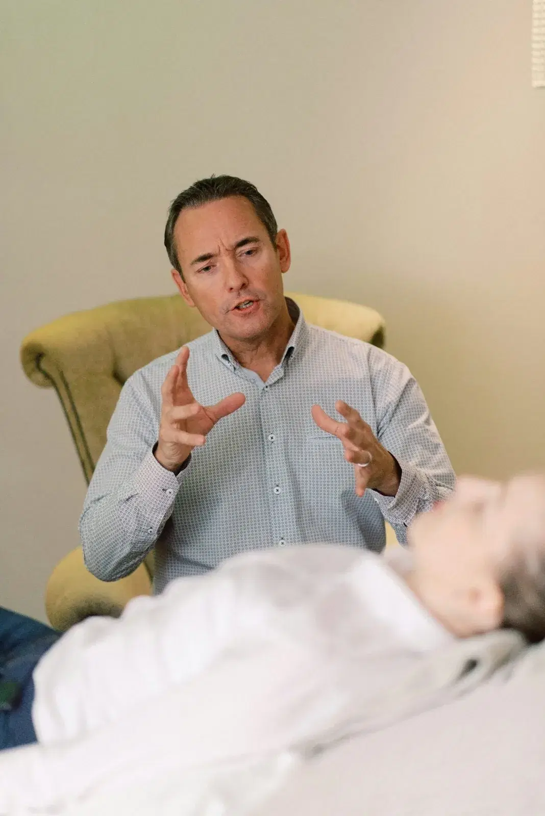 Psychologist session for a Canberra worker with a work-related injury